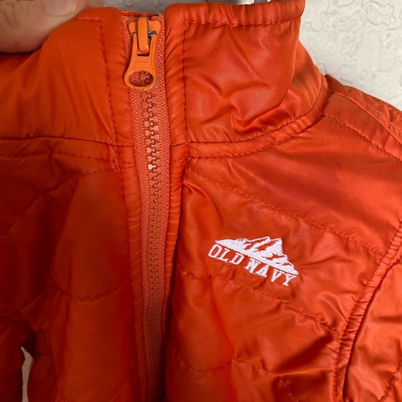 Orange Lightweight Quilted Puffer Jacket - Picture 9 of 11